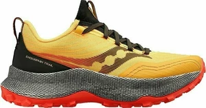 Saucony Endorphin Trail Mens Shoes Vizigold/Vizired 43 Trailová běžecká obuv