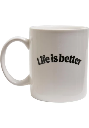 Life is a better cup white