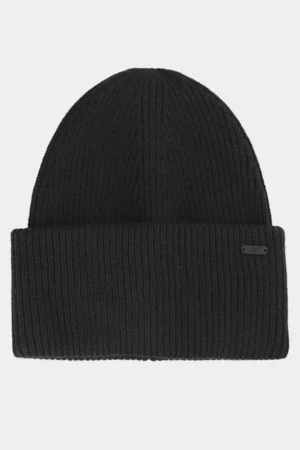 4F winter hat with recycled materials black
