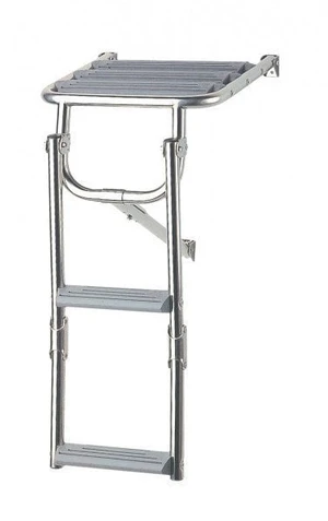 Nuova Rade Platform Ladder - Inox