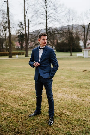 Blazer da uomo  Trendyol Navy Blue