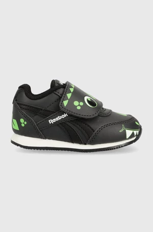 Dětské sneakers boty Reebok Classic ROYAL CL JOG černá barva