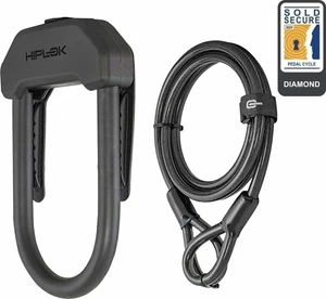 Hiplok DX Plus Weareble D Lock Black 200 cm