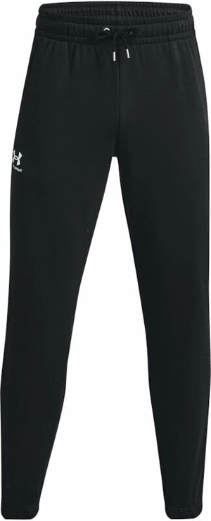Under Armour Men's UA Essential Fleece Joggers Black/White S Fitness kalhoty