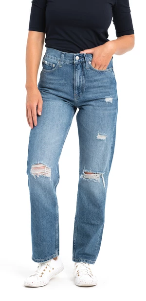 Calvin Klein Dámské džíny Straight Fit J20J2193301BJ 28/32