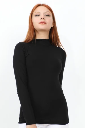 InStyle Long Sleeve Turtleneck Basic Body - Black