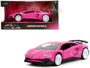 Lamborghini Aventador SV Pink "Pink Slips" Series 1/32 Diecast Model Car by Jada