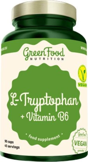 GreenFood Nutrition L-Tryptophan 90 kapslí