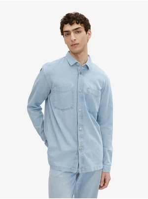Light blue Men's Denim Shirt Tom Tailor Denim - Men