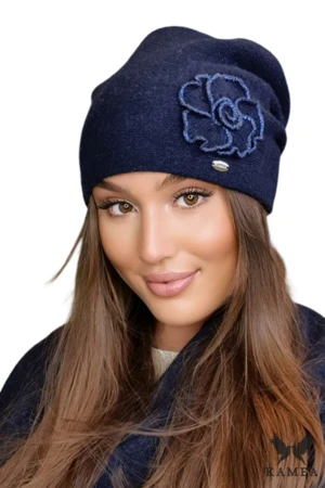 Berretto da donna Kamea Kamea_Hat_K.22.039.12_Navy_Blue