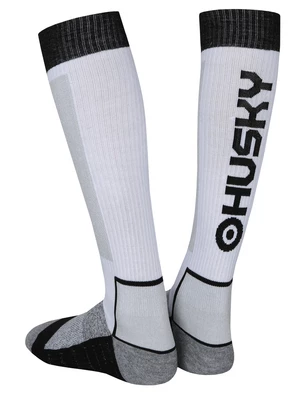 Socks HUSKY Snow Wool white/black