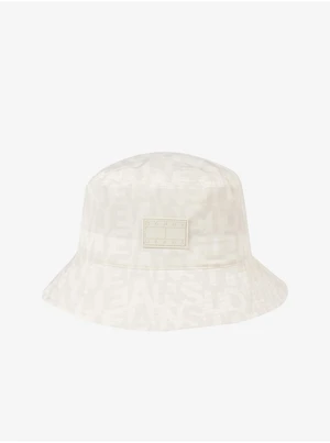 Cream Women's Patterned Hat Tommy Jeans - Women