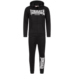 Férfi melegítő együttes Lonsdale 117200-Black/White