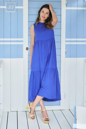 Dámské šaty  Linclalor Naxos 02859 - LCL1436/modrá / 36 LCL3X002-1436