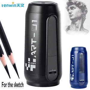 Tenwin New automatic electric sketch pencil sharpener Adjustable high-capacity sharpener School Special pencil sharpener for ar