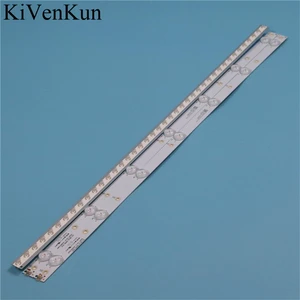 7 Lamp 620 mm LED Backlight Strips For Philips 32PHT4132/12 Bars Kit TV LED Line Band HD Lens GJ-2K16 D2P5-315 D307-V2.2 LB32080