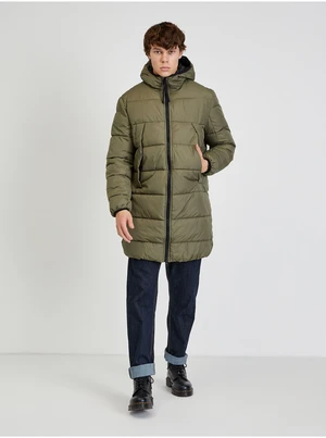 Khaki Men's Quilted Coat Tom Tailor Denim - Men