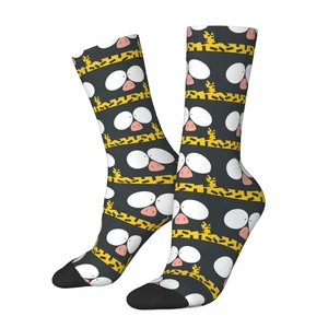 Pechan Chibi Unisex Winter Socks Cycling Happy Socks Street Style Crazy Sock