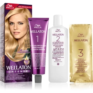 Wella Wellaton Intense permanentní barva na vlasy s arganovým olejem odstín 9/3 Gold Blonde 1 ks