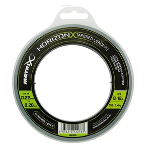 Matrix šokový vlasec Horizon X Tapered Leaders 12m x 5 0,22-0,28mm 8-12lb