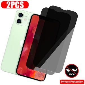 2PCS Privacy Screen Protector for iPhone 14 13 Pro 13 Mini SE 2020 Anti-spy Tempered Film For Iphone 14 Plus 13 PRO MAX Glass