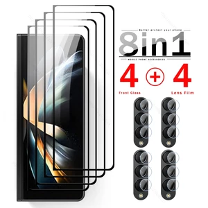 8 In 1 Camera Lens Protective Glass For Samsung Galaxy Z Fold4 Fold3 Fold 4 3 ZFold4 ZFold3 5G Screen Protector Tempered Film 9H