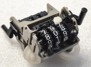1pc for Contec 8080 tape Recorder Counter Three-Position round Handle Counter