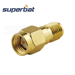 Superbat SMA-SMA Adapter SMA Male to Female Straight RF Coaxial Connector