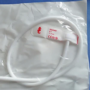 10pcs/Lot Free Shipping Normal Neonatal Cuff 01 Size(3-6cm) Non-woven NIBP Cuff Single Tube