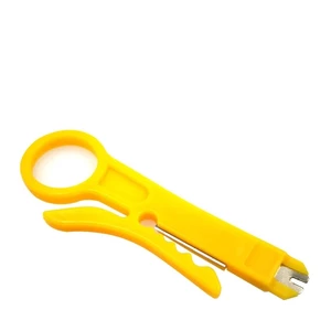 Mini Wire Stripper Knife Network UTP RJ11 Cable Cutter Crimper Pliers Crimping Tool Cable Stripping Wire Cutter Crimpatrice Tool
