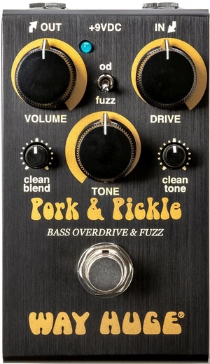 Dunlop Way Huge Smalls Pork & Pickle Bass Overdrive Pedal de efectos de bajo