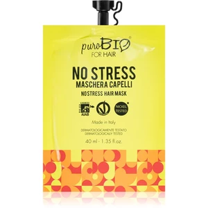 puroBIO Cosmetics No Stress revitalizačná maska na vlasy 40 ml
