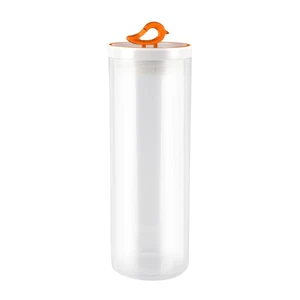 Oranžová dóza Vialli Design Livio, 1,8 l