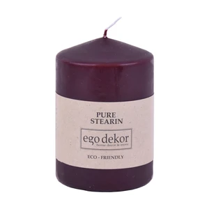 Vínovočervená sviečka Eco candles by Ego dekor Top, doba horenia 25 h