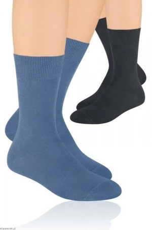Steven 048 Pánské ponožky 38/40 tmavě modrá