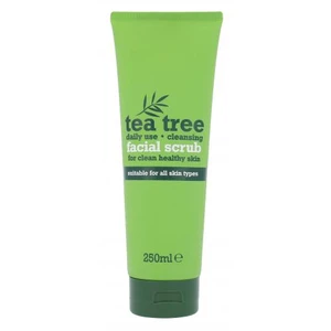 Xpel Tea Tree 250 ml peeling pro ženy na všechny typy pleti; na rozjasnění pleti