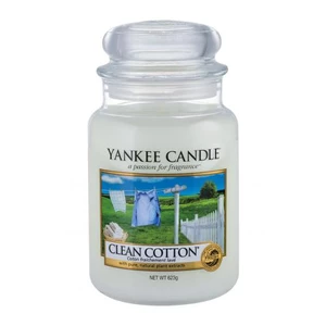 Yankee Candle Clean Cotton 623 g vonná svíčka unisex
