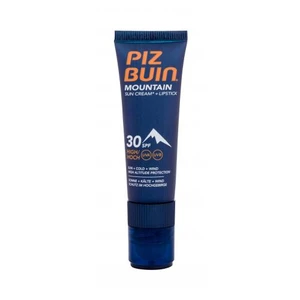 PIZ BUIN Mountain Sun Cream + Lipstick SPF30 20 ml denní pleťový krém unisex na všechny typy pleti; na dehydratovanou pleť