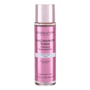 Revolution Skincare Niacinamide Tonic 200 ml pleťová voda a sprej pro ženy na všechny typy pleti; na problematickou pleť s akné; na rozjasnění pleti