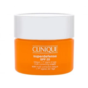 Clinique Superdefense Multi-Correcting SPF25 30 ml denní pleťový krém na smíšenou pleť; na mastnou pleť; proti vráskám; zpevnění a lifting pleti