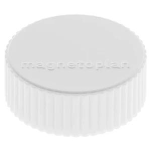 Magnetoplan magnet Discofix Magnum (Ø x v) 34 mm x 13 mm guľatý biela 10 ks 1660000