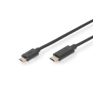Digitus #####USB-Kabel USB 2.0 #####USB-C™ Stecker, #####USB-Micro-B Stecker 3.00 m čierna dvojžilový tienený