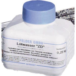 Felder Löttechnik ZD 250 letovacia voda Množstvo 250 g F-SW 11