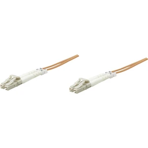 Intellinet 471206 optické vlákno LWL prepojovací kábel [1x zástrčka LC - 1x zástrčka LC] 62,5/125 µ Multimode OM1 1.00 m