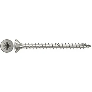 Fischer  657152 skrutka so zápustnou hlavou 3.5 mm 30 mm krížová dražka Pozidriv     glavanizované zinkom 100 ks