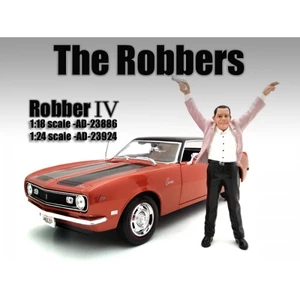 "The Robbers" Robber IV Figure For 118 Scale Models by American Diorama