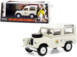 1961 Land Rover 88 Series II Station Wagon Cream with White Top "Ace Ventura 2 When Nature Calls" (1995) Movie 1/43 Diecast Model Car by Greenlight