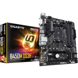 Základní deska Gigabyte B450M DS3H Socket AMD AM4 Tvarový faktor Micro-ATX Čipová sada základní desky AMD® B450