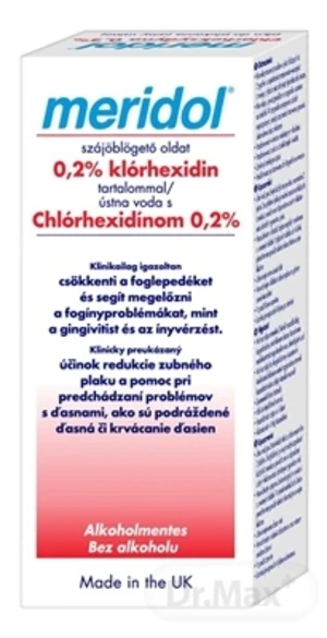 Meridol ústna voda s Chlorhexidinom 0,2 %