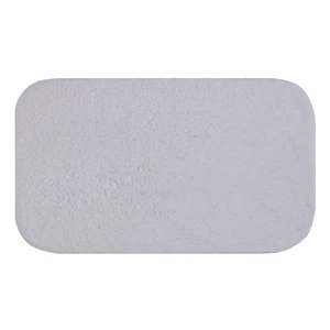 Biela predložka do kúpeľne Confetti Bathmats Organic 1500, 50 × 85 cm